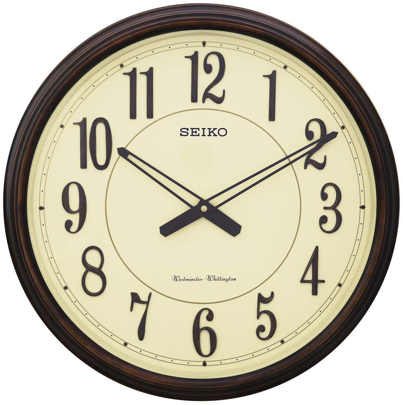 

Seiko Plastic Analog Wall clock ( Set of 1 )