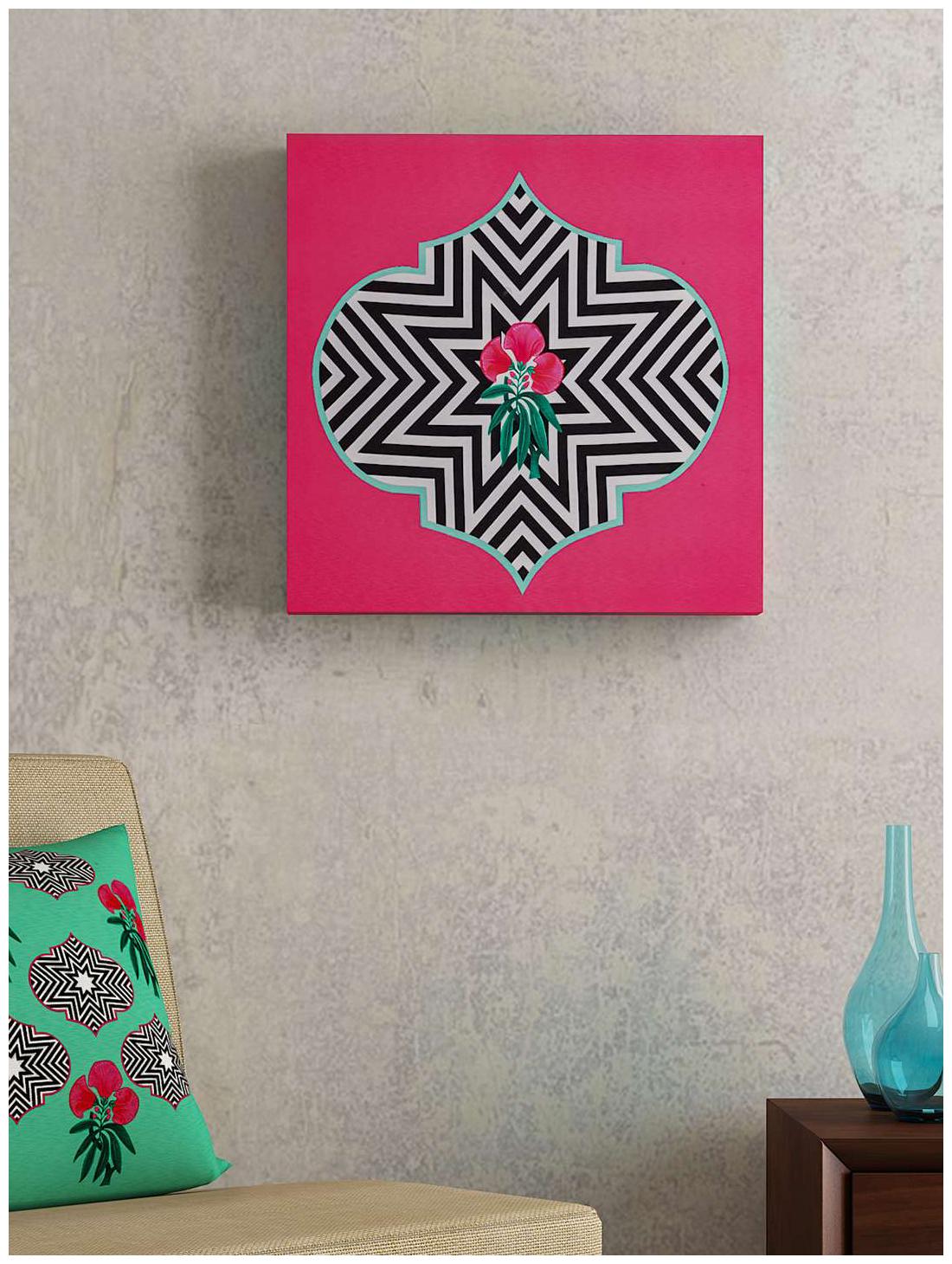 

SEJ Floral Pink Framed Wall Art