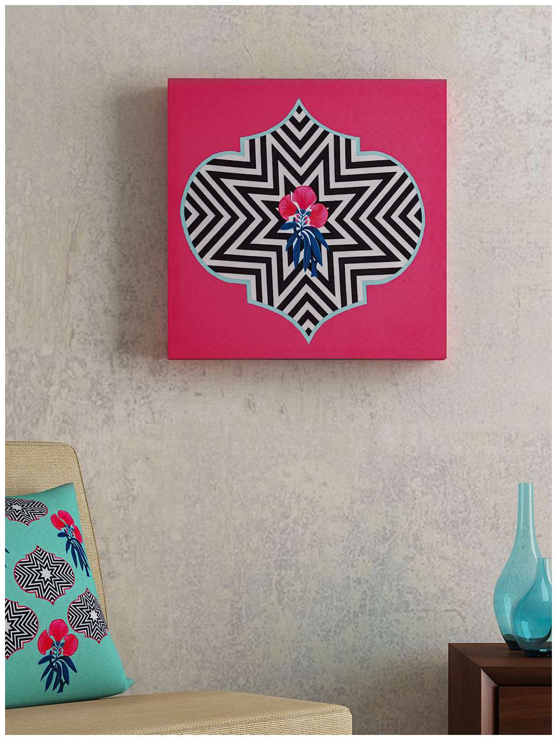 

SEJ Floral Pink Framed Wall Art