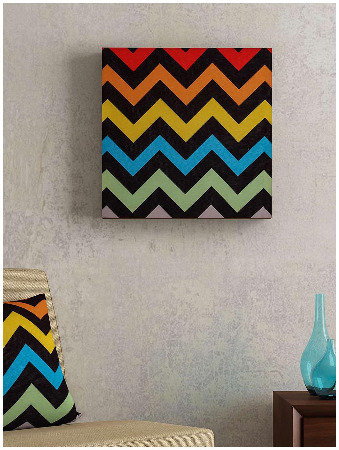 

SEJ Geometric Black Framed Wall Art