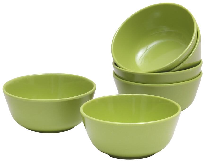 

Servewell 6 pcs Green Melamine Katori Bowls