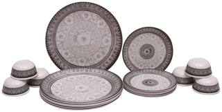 Servewell Antique 18 Pieces Melamine Dinner Set