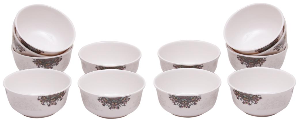 

Servewell Ethnicity Dora 12 pcs Katori and Vegetable Bowls Set