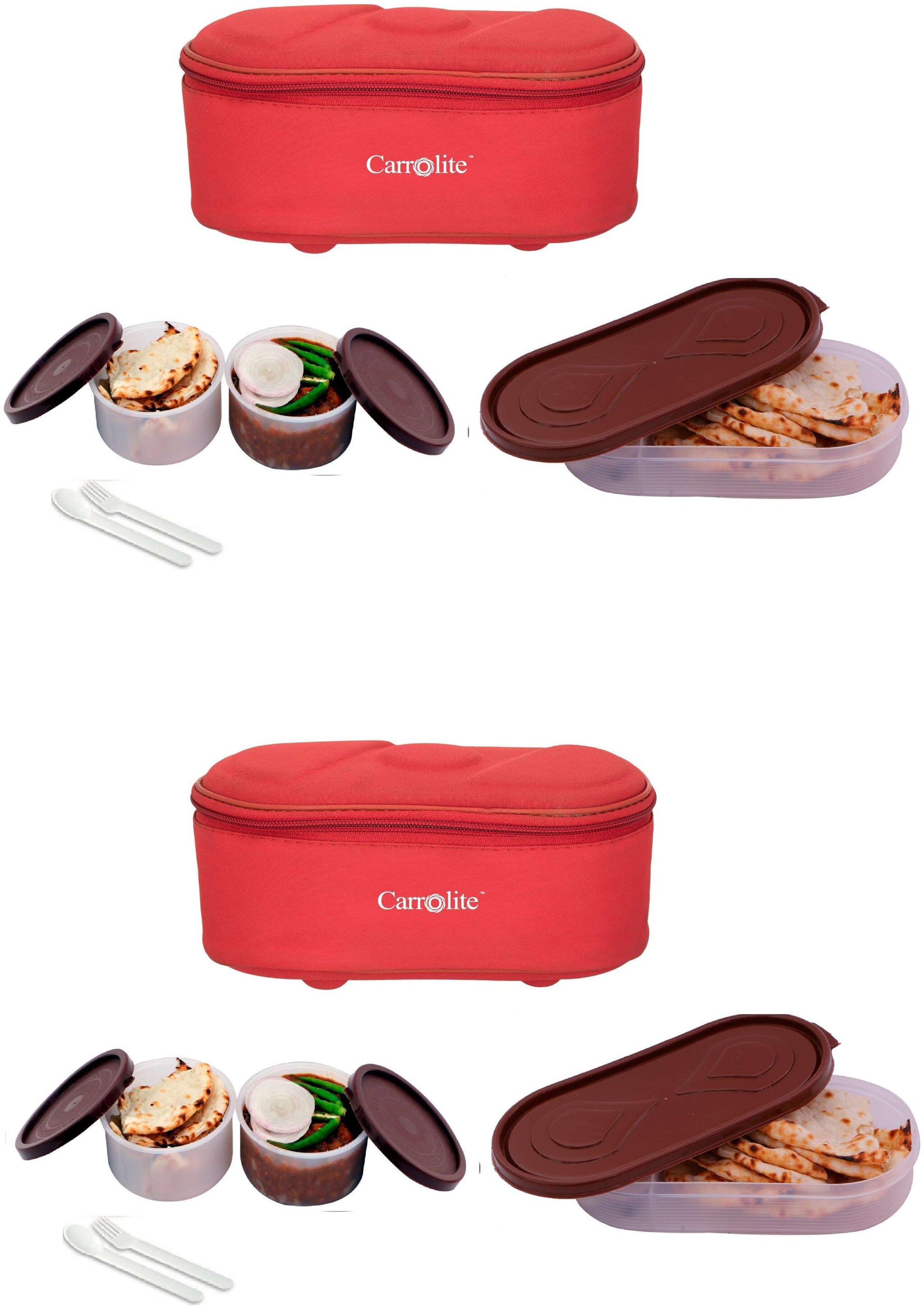 

Carrolite Assorted Lunch box ( Set of 1 1500 ml )