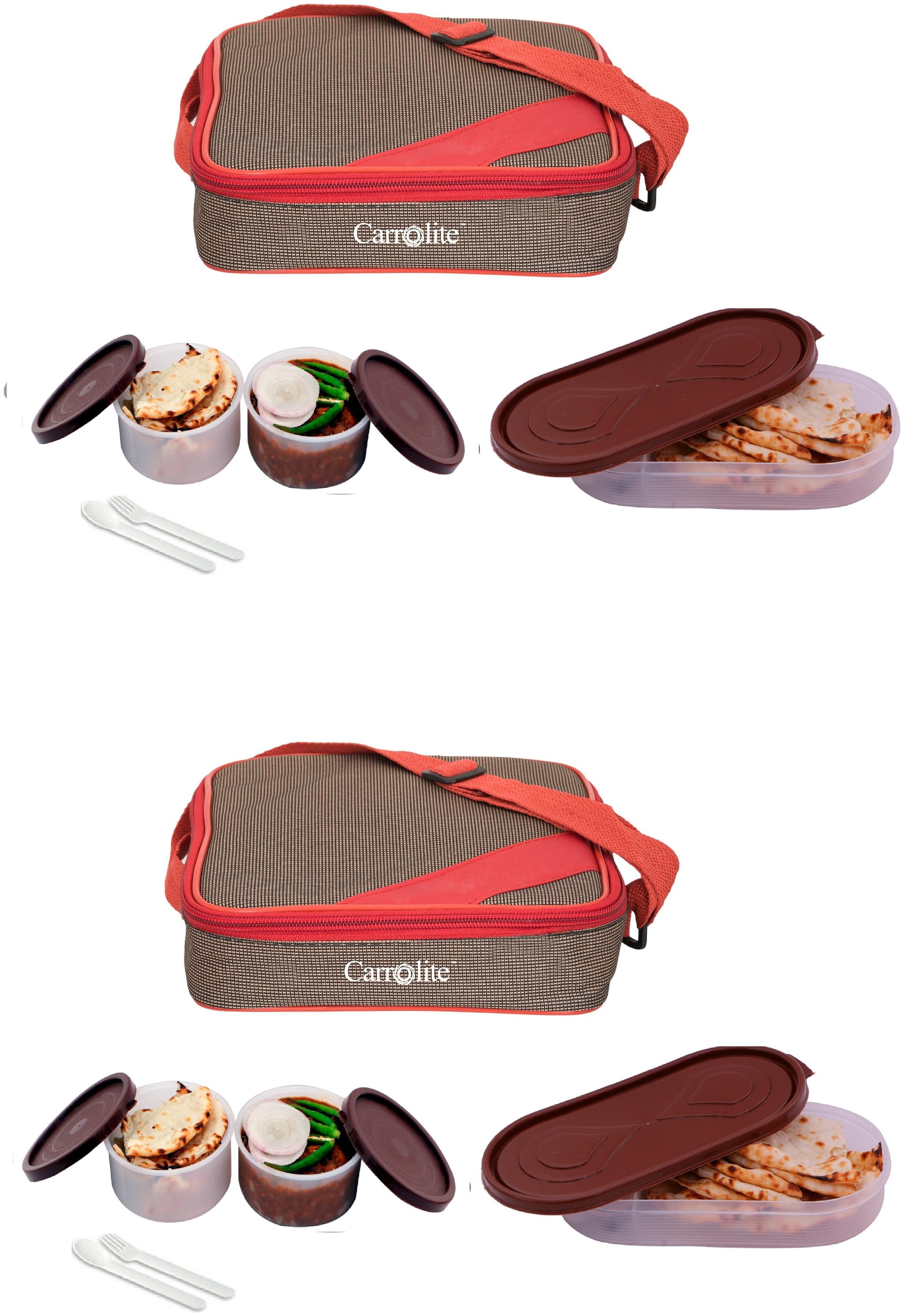 

Carrolite Assorted Lunch box ( Set of 1 1500 ml )