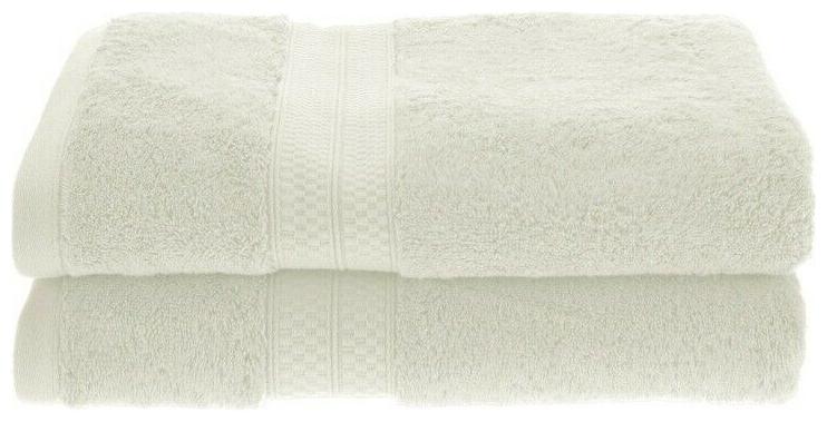 

Set of 2 Quick Dry 100 Rayon Made From Bamboo Soft and Absorbent Bath Towel Set
