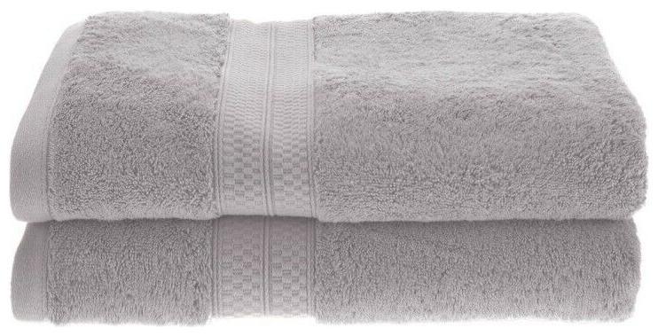 

Set of 2 Quick Dry 100 Rayon Made From Bamboo Soft and Absorbent Bath Towel Set