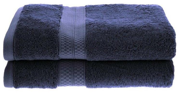 

Set of 2 Quick Dry 100 Rayon Made From Bamboo Soft and Absorbent Bath Towel Set