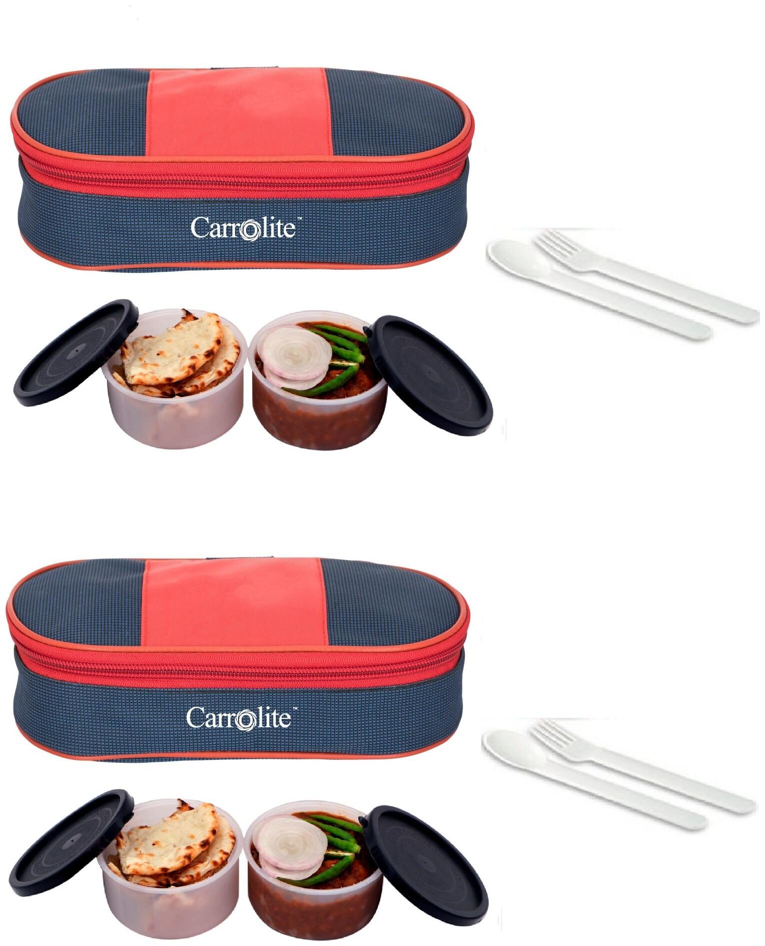

Carrolite Assorted Lunch box ( Set of 1 800 ml )