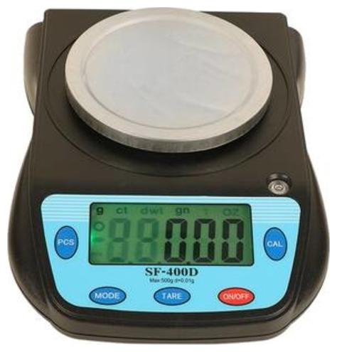 

SF 400D Electronic Compact Weighing Scale for Jewellery Kitchen Laboratory and office with max capacity 500 g