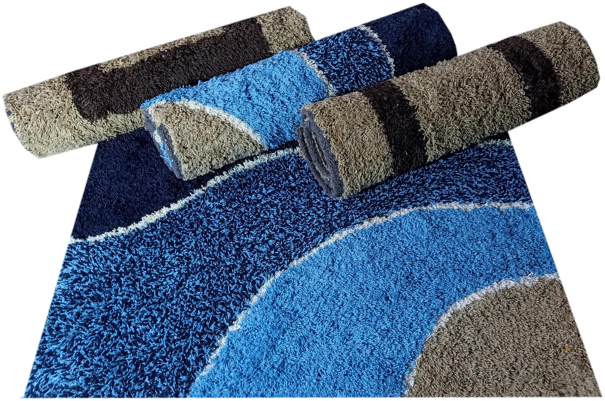 

Shabiart door mat for home and office set of 4 pcs 40x60 cm multicolor