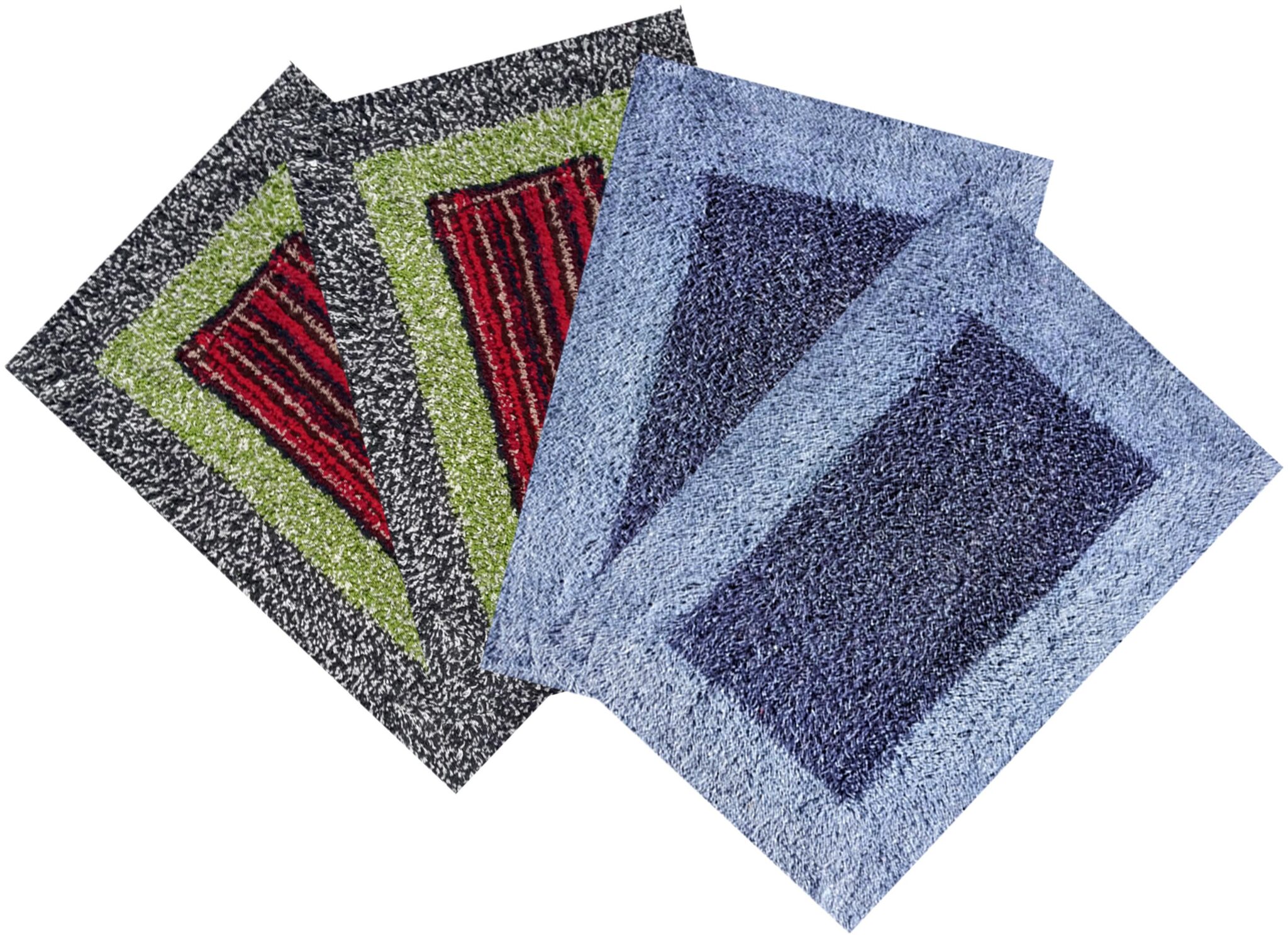 

Shabiart door mat for home and office set of 4 pcs 40x60 cm multicolor