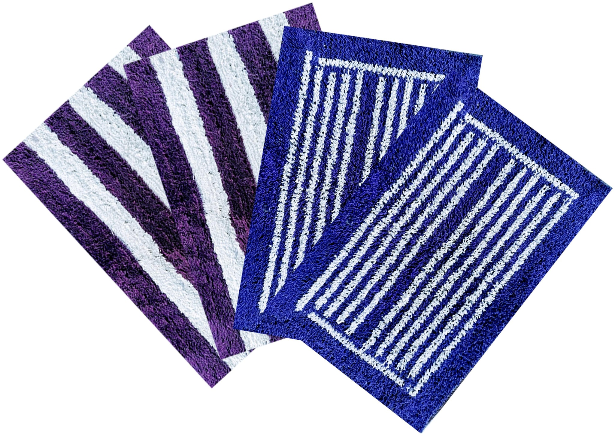 

Shabiart door mat for home and office set of 4 pcs 40x60 cm multicolor
