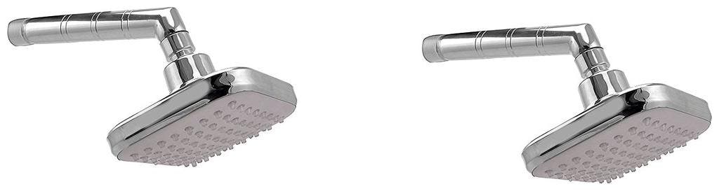 

Shaks Anna ABS Shower Head with Steel Round Shower Head Arm - Pack of 2