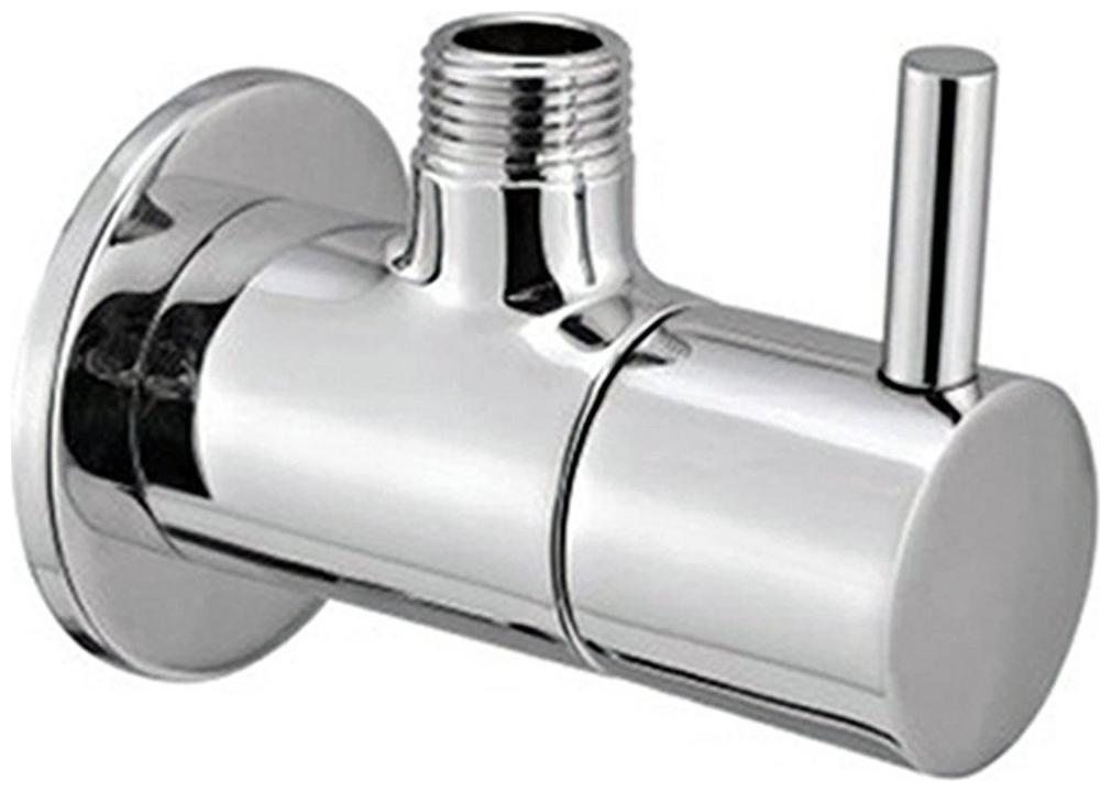 

Shaks Traders Brass Angle Cock With Chrome Finish