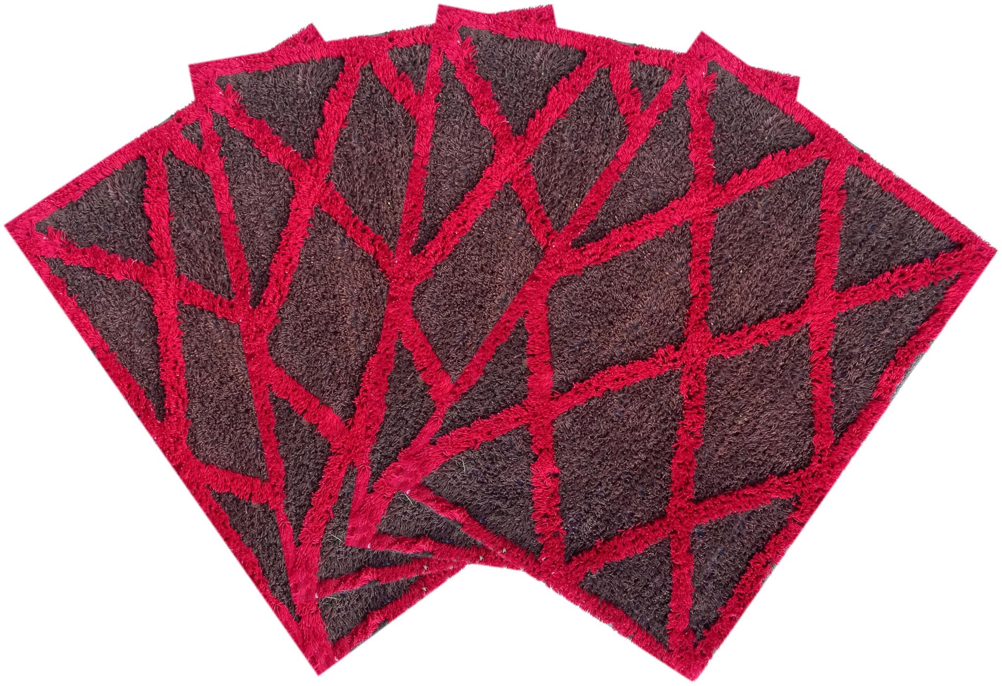 

Shf Door Mat For Home And Office 40X60 cm -Pack Of 4