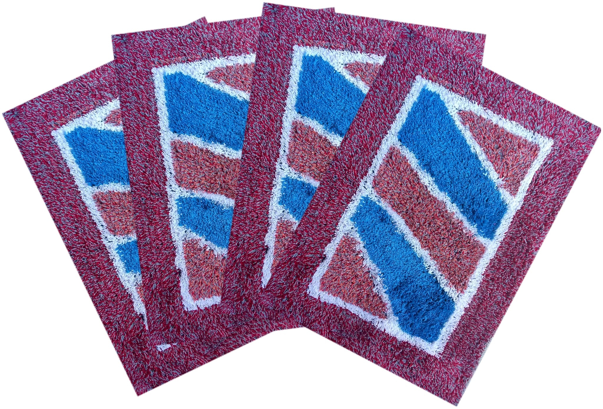 

Shf Door Mat For Home And Office 40X60 cm -Pack Of 4