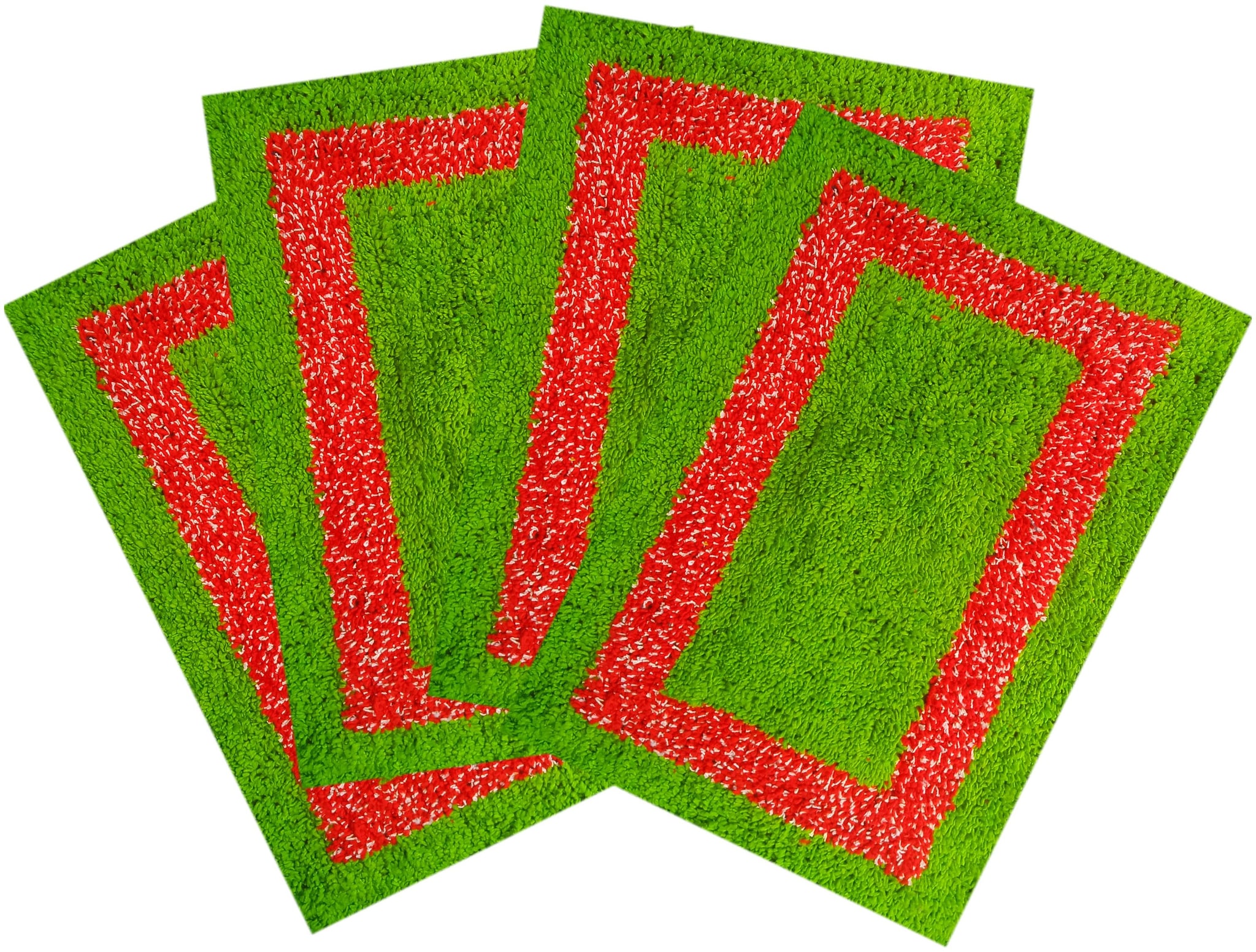 

Shf Door Mat For Home And Office 40X60 cm -Pack Of 4