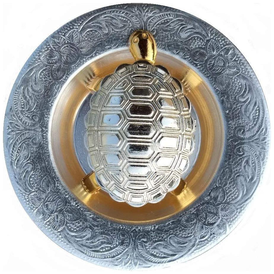 

Shiv Mart White Silver Tortoise