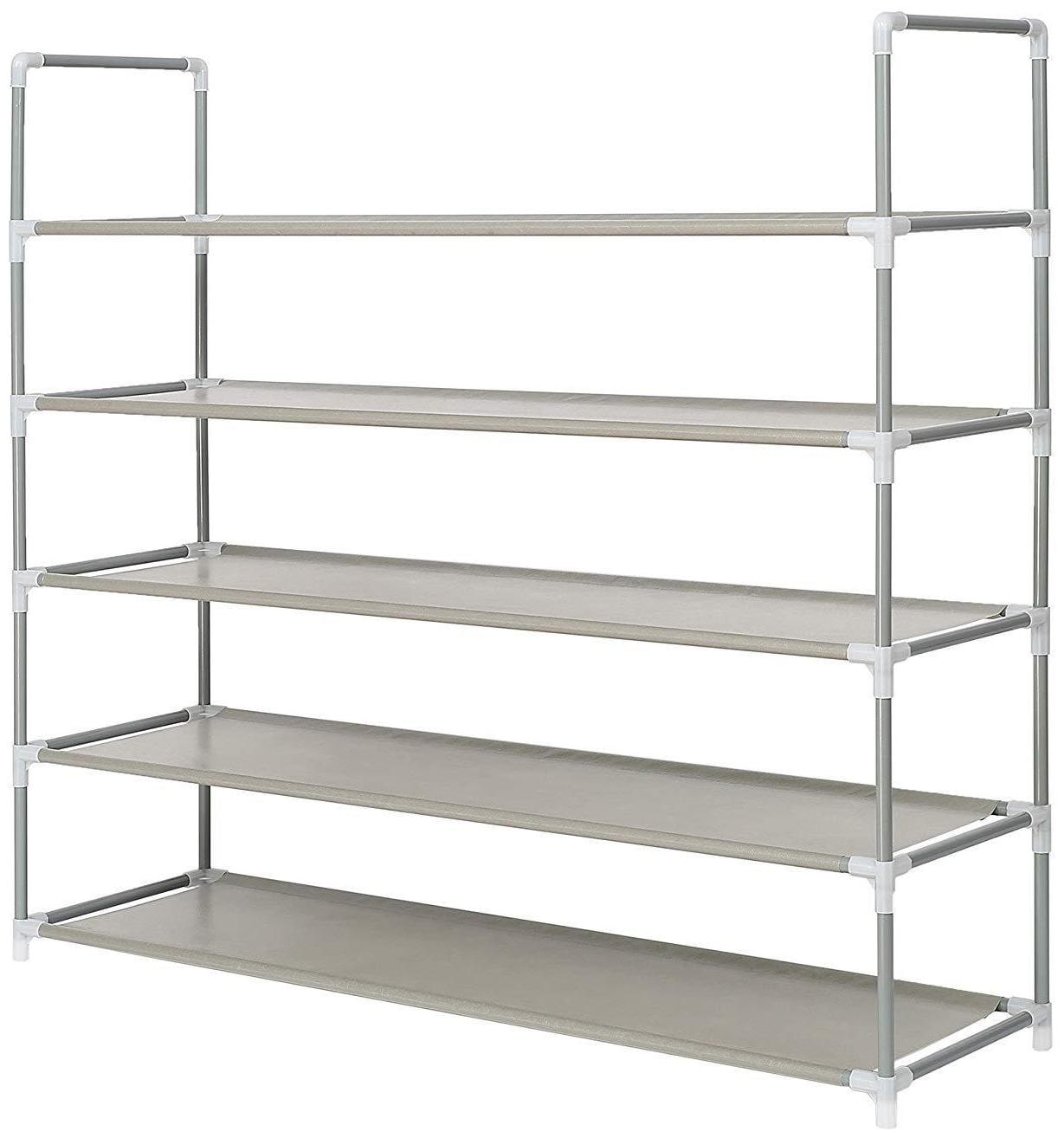 

Shoe Tower Rack 5 10 Tiers Standing Organizer Free Space Saving Cabinet Storage