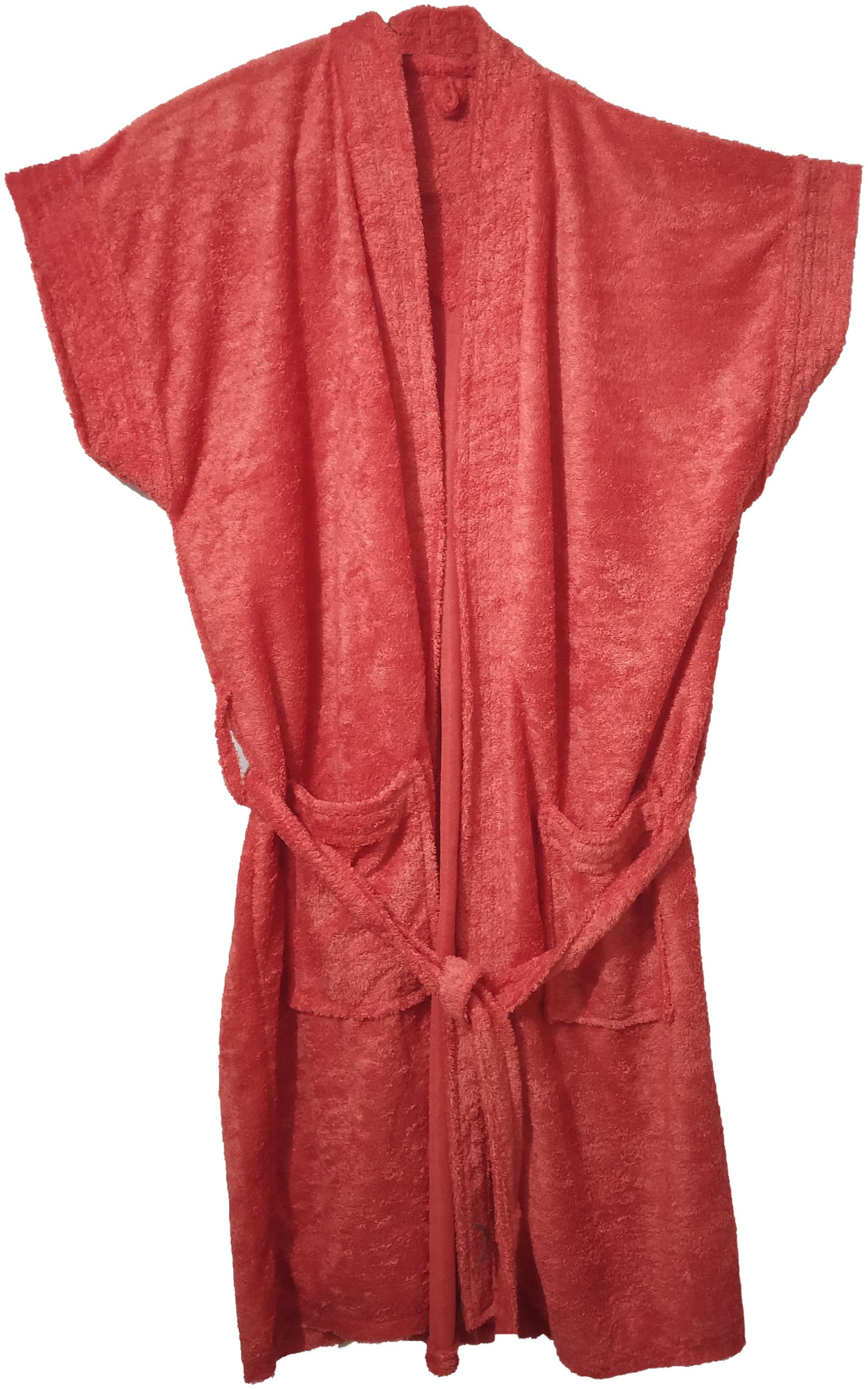 

SHOP BY ROOM 200 GSM Cotton Bathrobe ( 1 piece Peach )