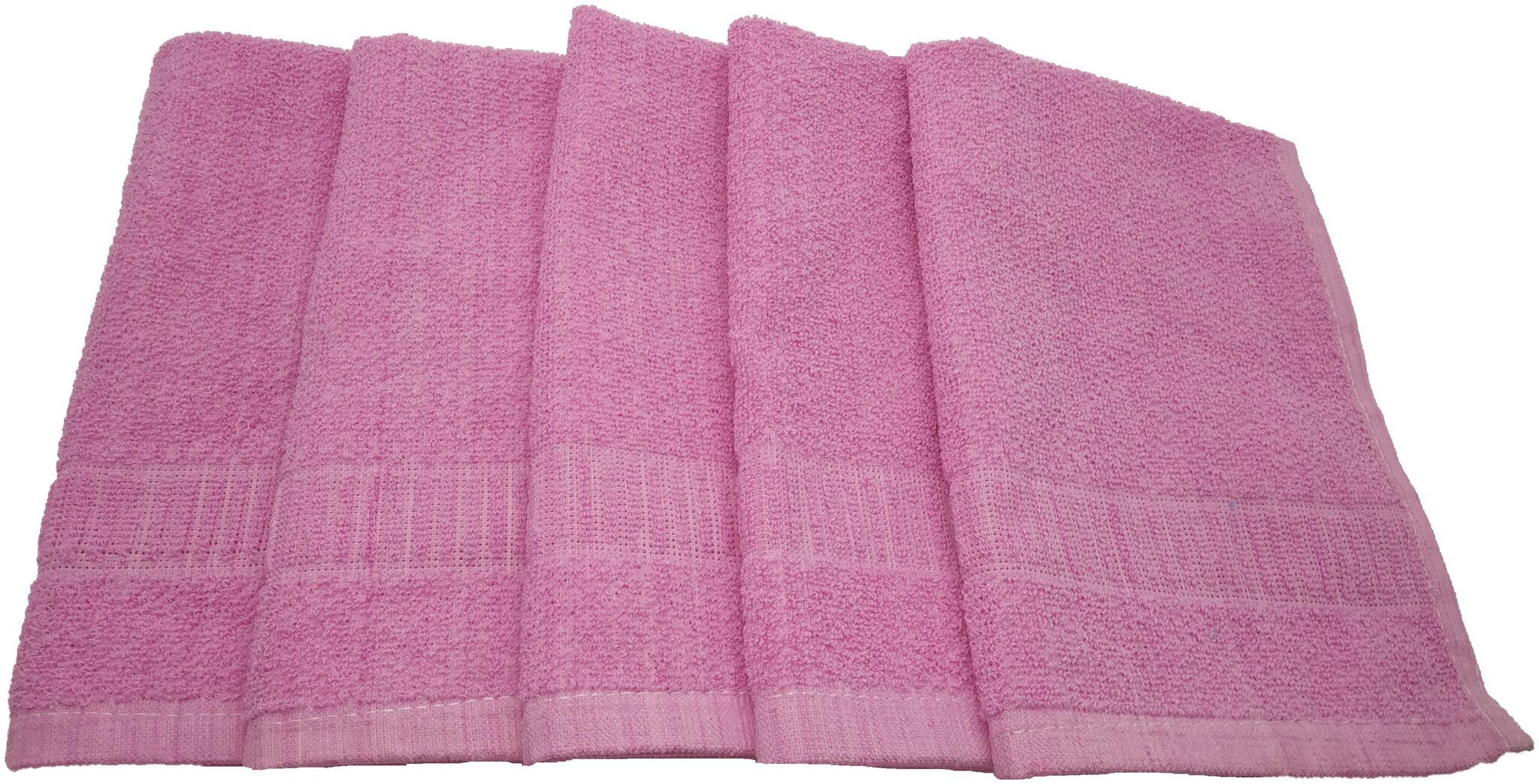 

SHOP BY ROOM 200 GSM Cotton Hand Towel ( 5 Pieces Pink )