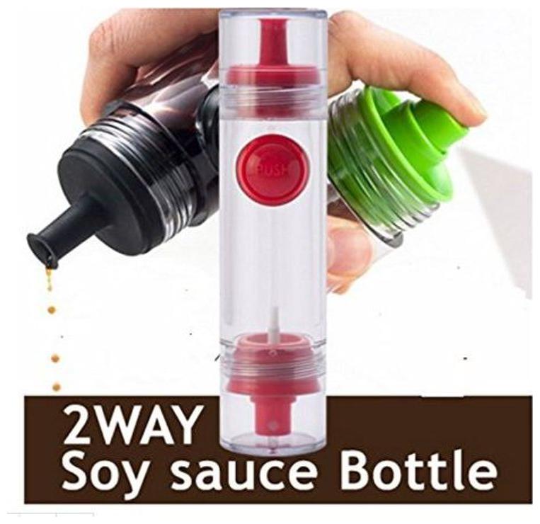 

ShopAIS 2 Way Soya Sauce Bottle Spray Bottle Kitchen Tool (Assorted Colour)