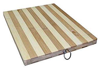 

Shopeleven Bamboo Wooden Kitchen Chopping Cutting Board with Handle Cutlery Accessories Rversiable cutting board mutlipurpose (pack of )