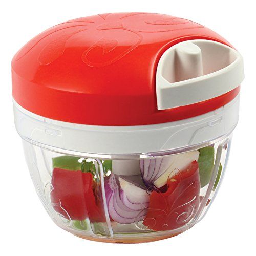 

Shopline Stainless Steel Blade Turbo Vegetable Chopper Handy Chopper