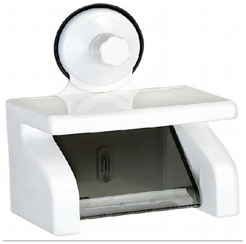 

Shopper52 Portable Suction Waterproof Roll Paper Holder For Bath Kitchen - 1800WPFHR2