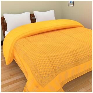 Shopping store Double Bed Size Jaipuri Pure Cotton Quilt Razai Hand Block Printed Winter Quilt/ Comforter/Razai;Jaipuri Razai;Blanket;Dohar;Jaipuri Prints
