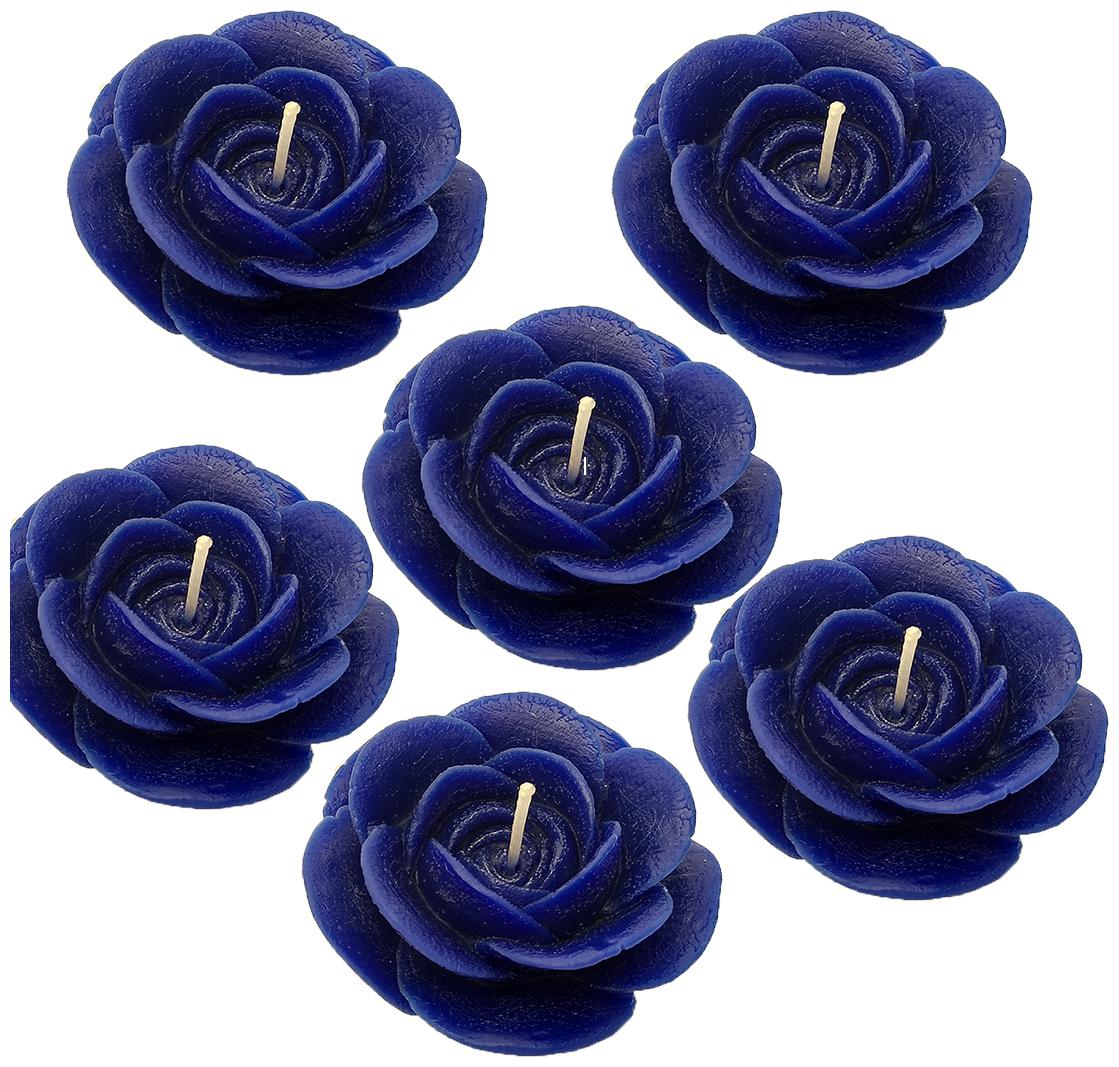 

shraddha creation Paraffin wax Blue Candle