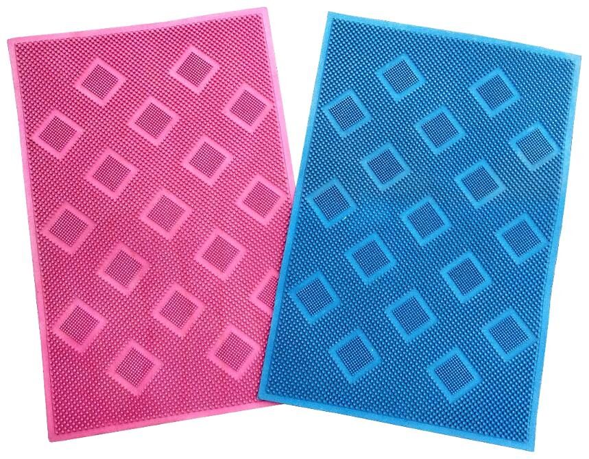 

Shree Jee 2 pcs Doormat multicolor