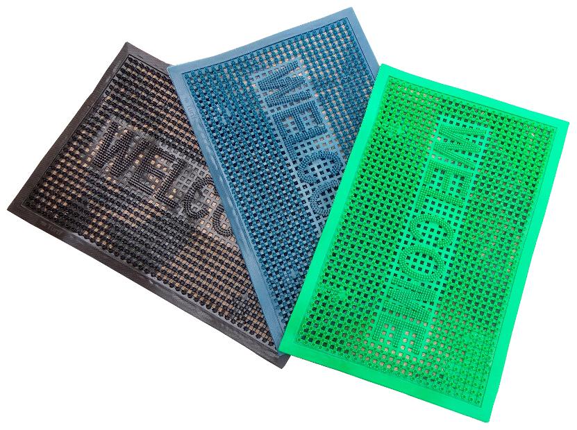

Shree Jee 3 pcs Doormat multicolor