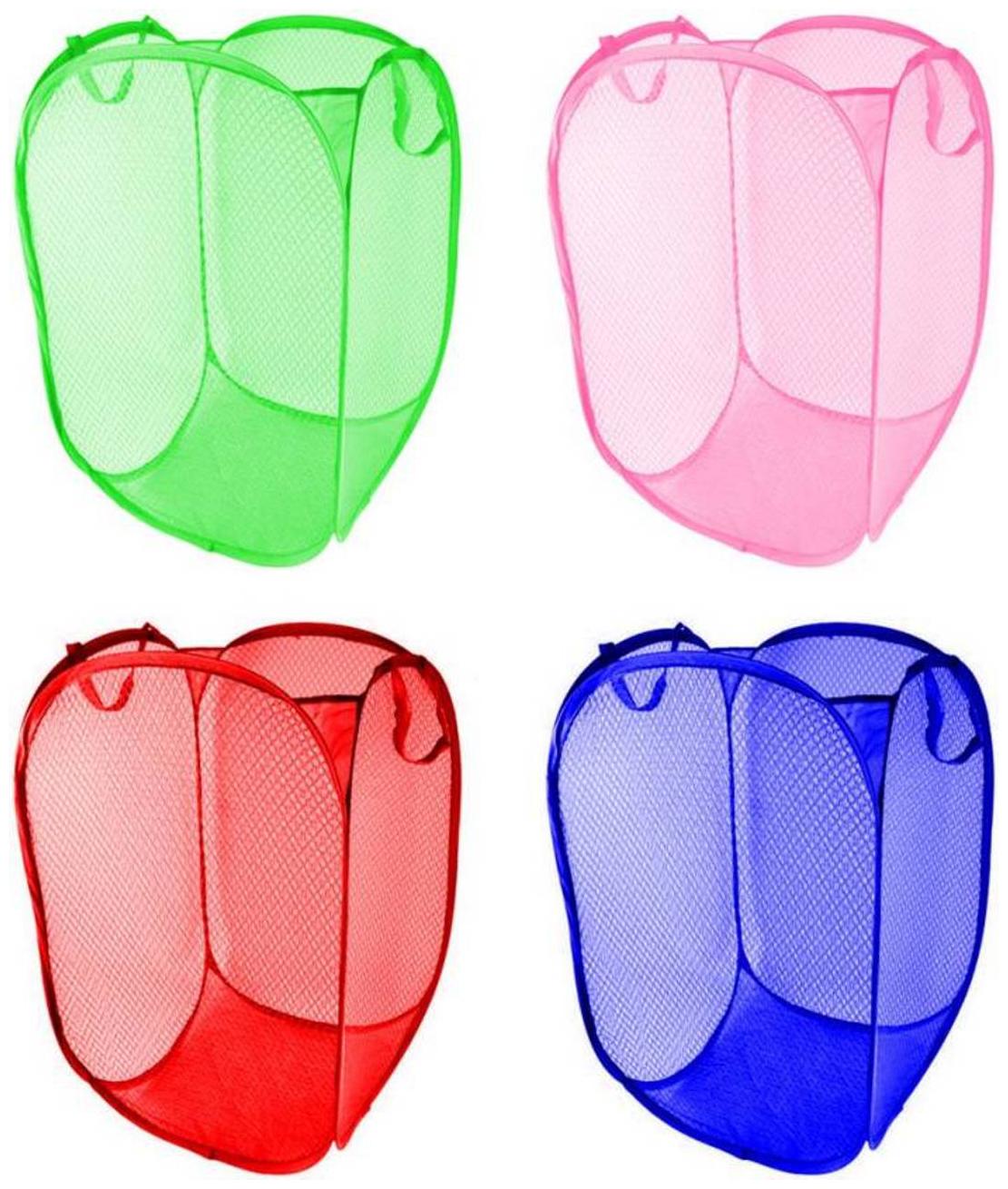 

Shree Jee Net Multi Laundry Basket ( Set of 4 )