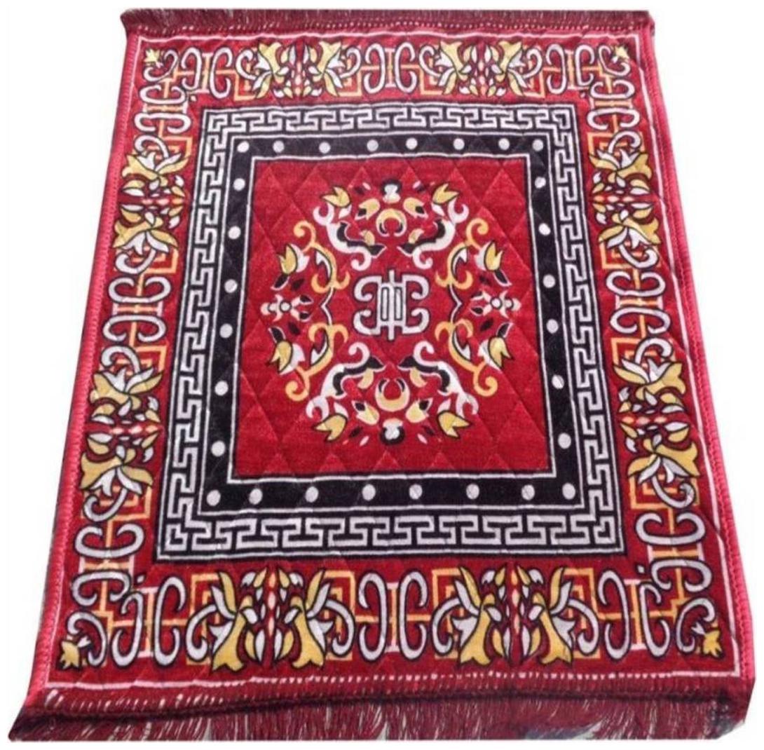 

shree jee Pooja mat 1 pcs Red Color size Medium