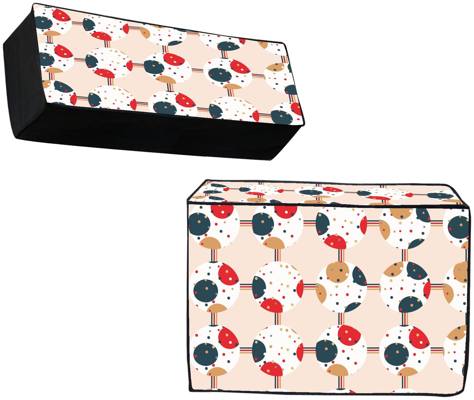 

Shree Jee Printed Split AC Cover For Indoor Outdoor Unit(Pack of 2))