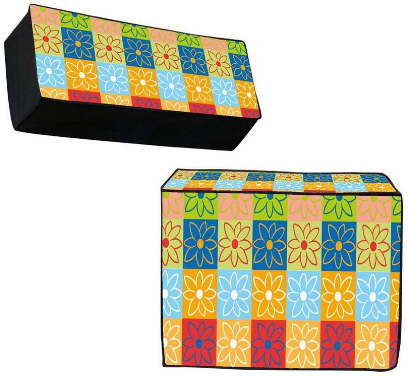 

Shree Jee Printed Split AC Cover For Indoor Outdoor Unit(Pack of 2))
