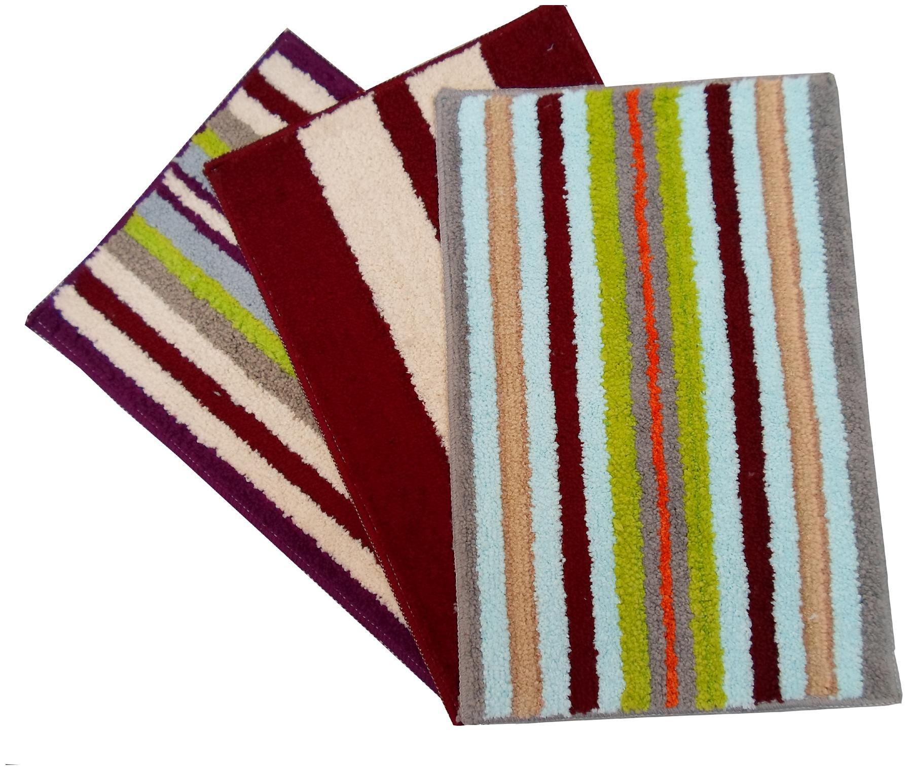 

Shree Jee Premium Door Mat (Pack of 3))