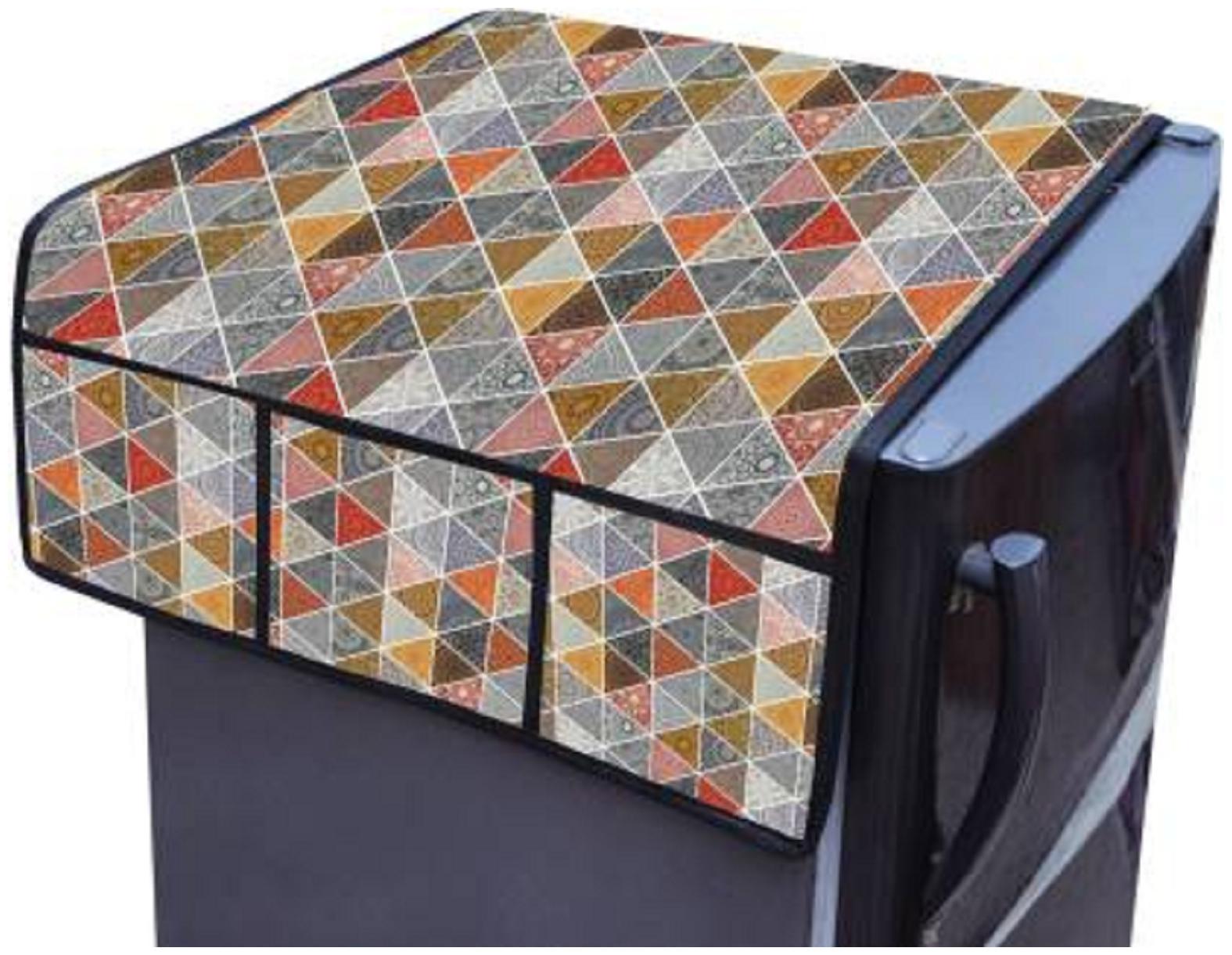 

Shree Jee Printed Refrigerator Top Cover(Pack Of 1))