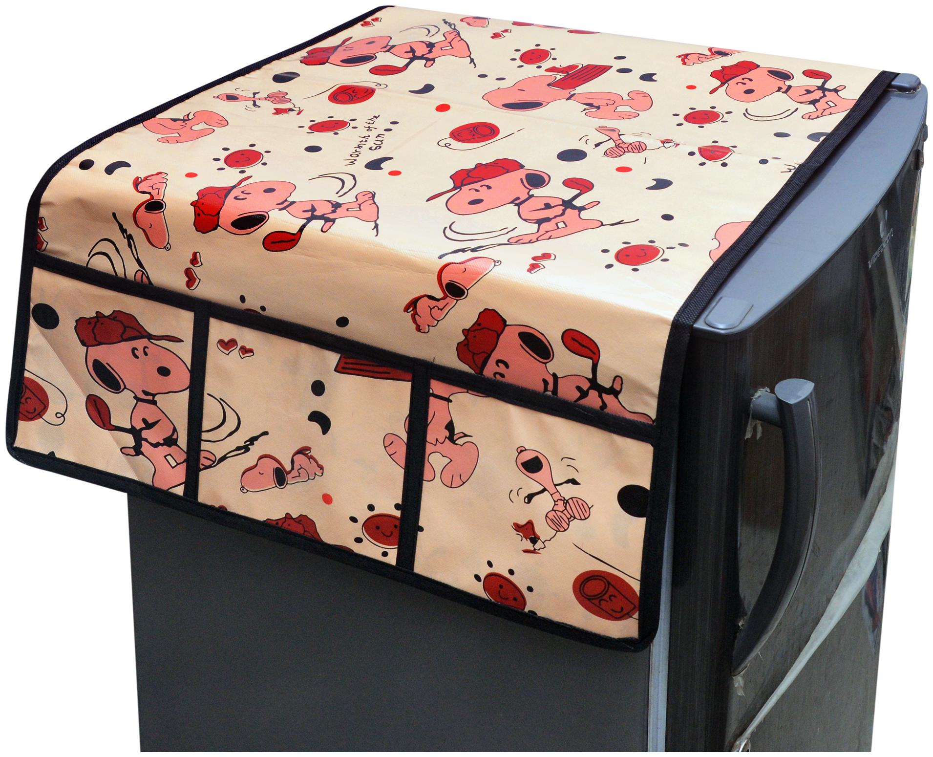 

Shree Jee Printed Refrigerator Top Cover(Pack Of 1))