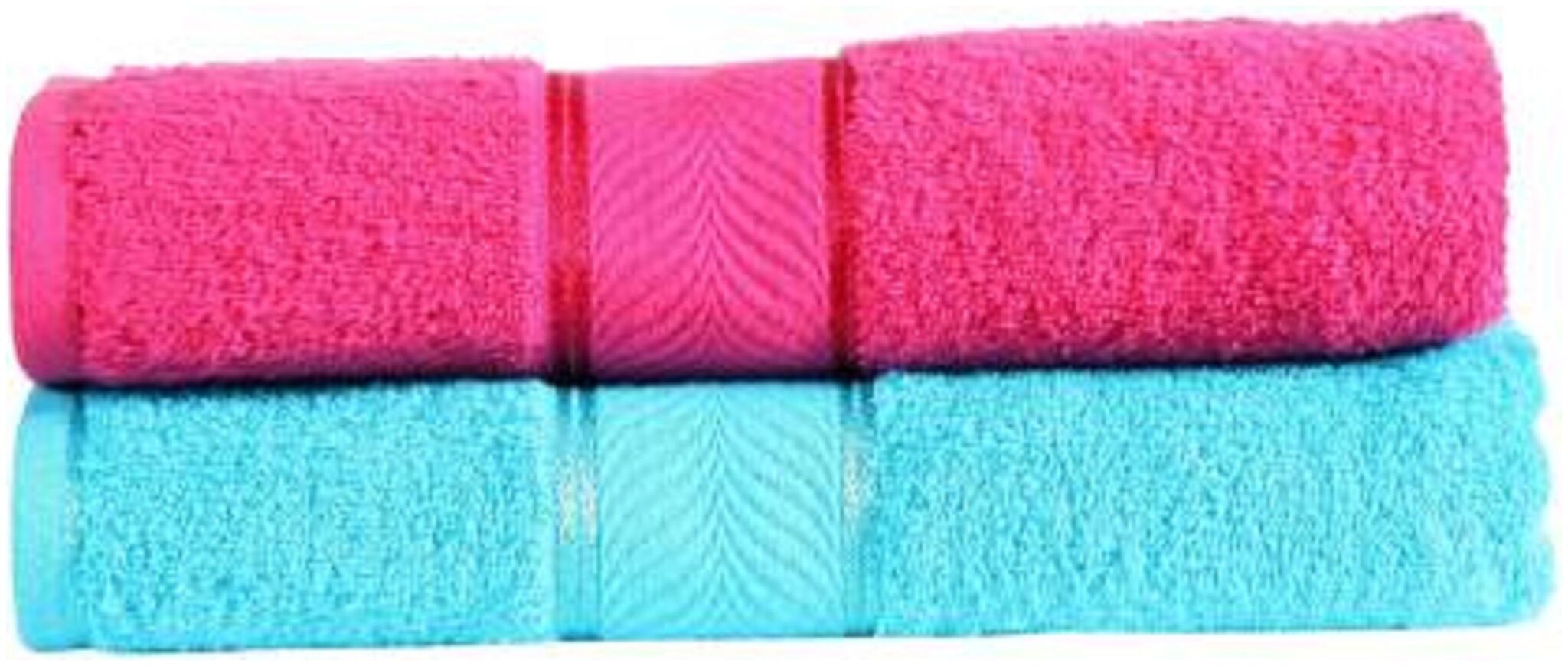 

Shree Jee 300 GSM Cotton Bath Towel ( 2 Pieces Pink Turquoise )