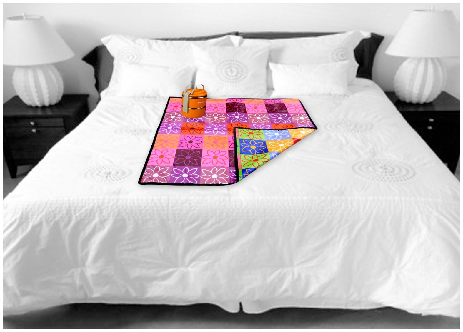 

SHREE JEE Waterproof PVC Food Mat Bed Server (Pack of 1))