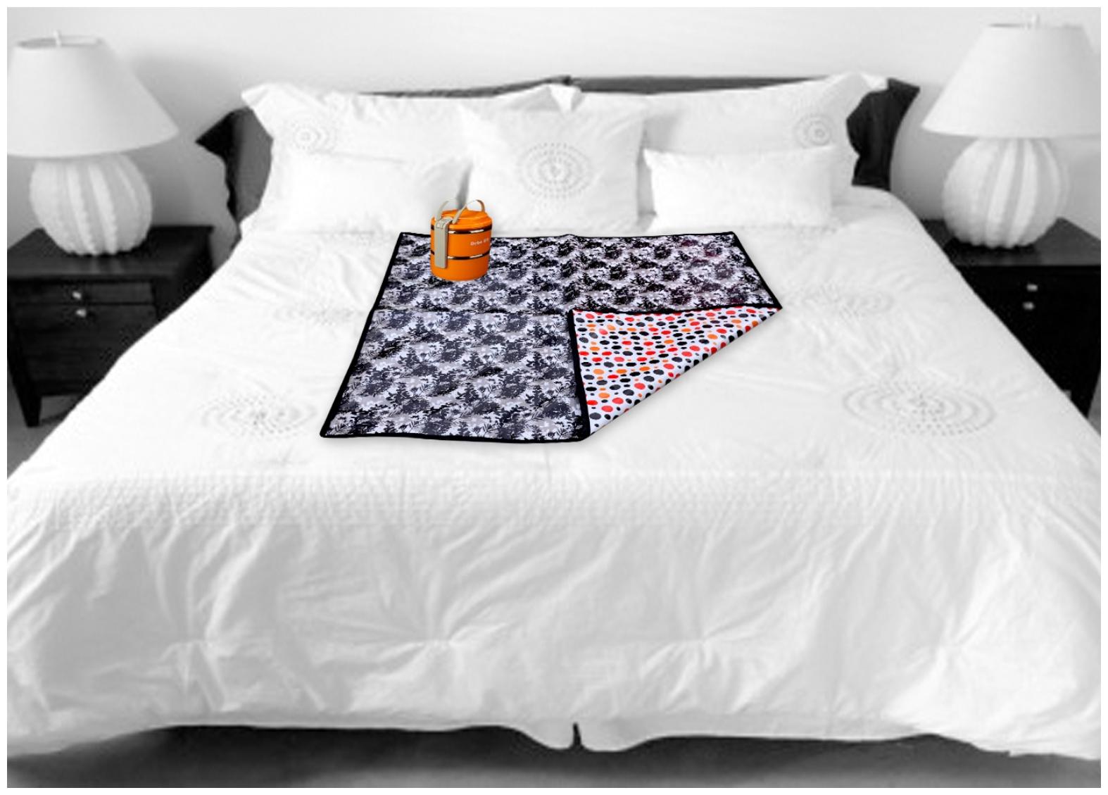 

SHREE JEE Waterproof PVC Food Mat Bed Server (Pack of 1))