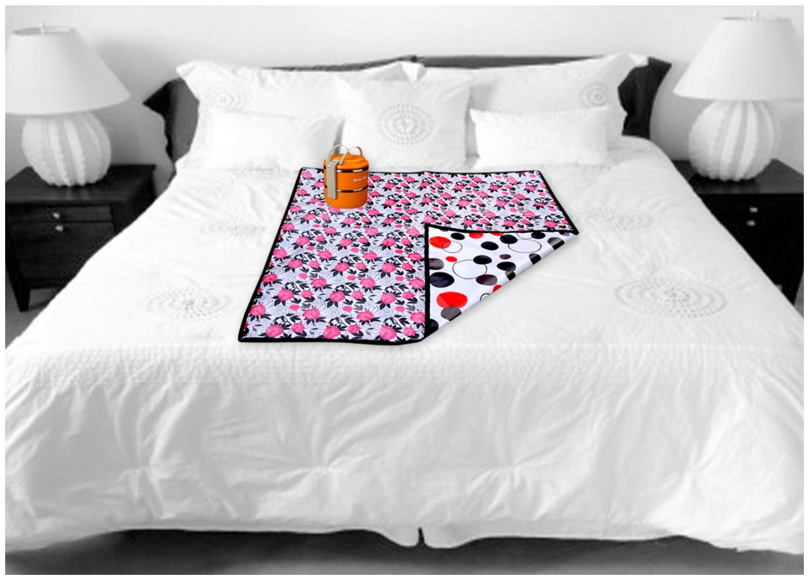 

SHREE JEE Waterproof PVC Food Mat Bed Server (Pack of 1))