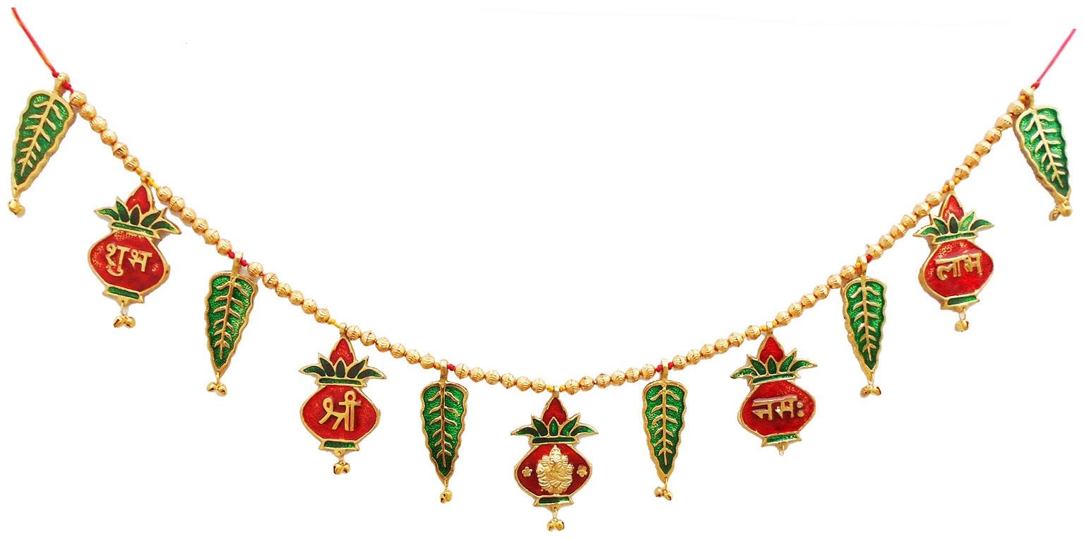 

Shree Shubh Ganesha Laabh Namah Door Hangings Bandhanwar Toran