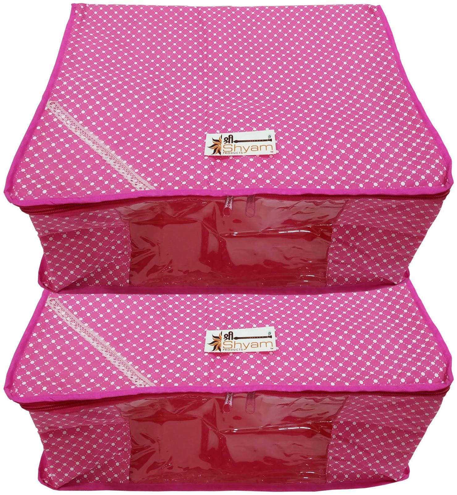 

Shree Shyam Products Quilted Cotton Dot Printed 8 Inch 2 Pcs Set