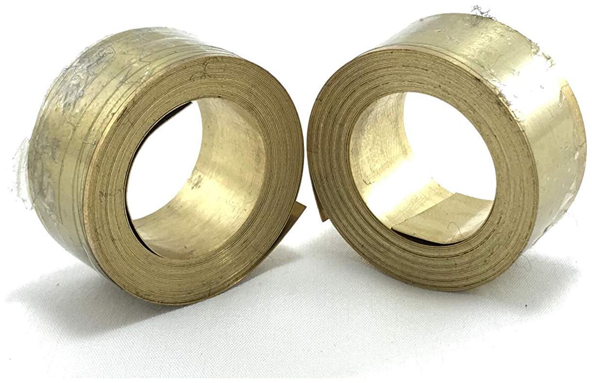 

Shubh Sanket Vastu Brass Strip 1 inch (Mahavastu Remedies) (7-8 feet) (2 Strip Roll)