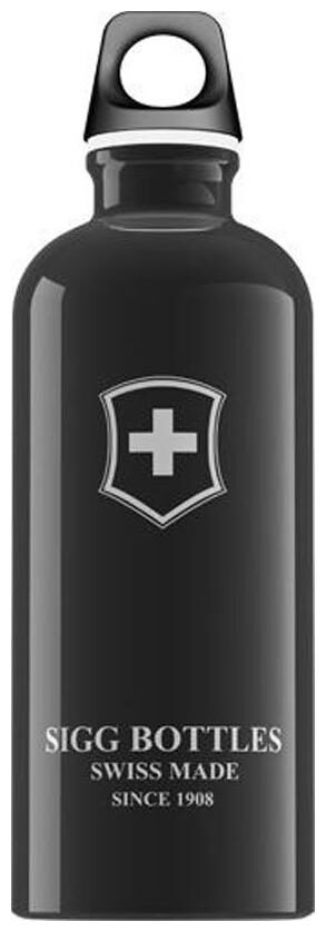 

Sigg Aluminium Black Water Bottle ( 600 ml Set of 1 )