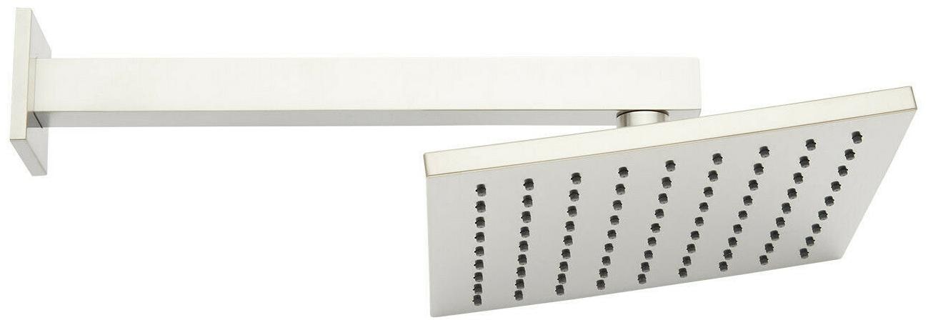 

Signature Hardware 949053-12 Rigi 1 8 GPM Rain Shower Head - Nickel